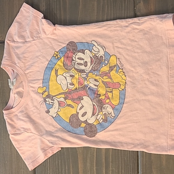 MICKEY AND pals Girl's Tee size 7/8 - Picture 1 of 2